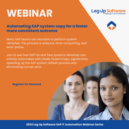 Webinar Tile SAP SystemCopy Automation